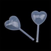 50pcs De Pipetas De Corazón Miniatura De 4ml Transparentes Para Pasteles Y Chocolate Soplador De Líquido Plástico - details 8