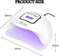 Lámpara de Uñas LED 150W Secador de Gel Profesional UV - details 4