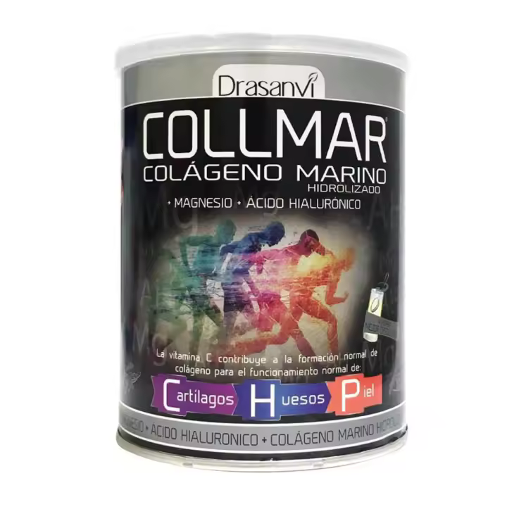 Collmar colágeno marino hidrolizado + magnesio sabor vainilla 300 gr - 1