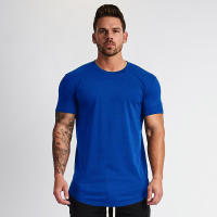 Camiseta Deportiva De Hombre Para Gimnasio Y Fitness Camisetas Musculadas De Moda Cortas Transpirables Para Verano Talla Slim Fit - details 14