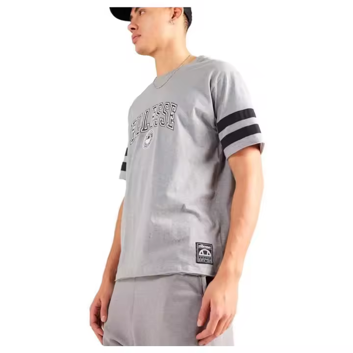Ellesse - Camiseta Hombre Slateno Gris - Algodón - Manga Corta - 1