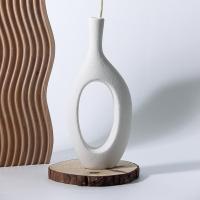 Vaso Nórdico Aract Vasebsts Cerámica Mate Rustica Arte Moderno Decorativo Para Decoración De Granja Tamaño M Nuevo Estilo Clásico/Post-moderno - details 8