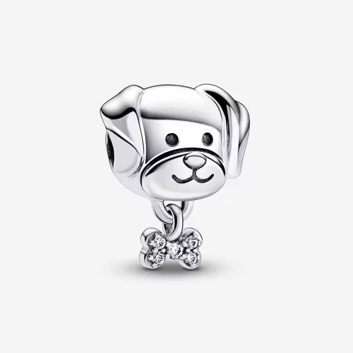 Charm Pandora Mascota Perro y Hueso 792254C01 - 1