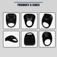 Faro Frontal De Motocicleta Cubierta De Careta Para Harley Sportster XL 883 1200 Dyna FX XL 1973-UP Cubierta De Lámpara De 5-3/4 Pulgadas Negro - details 4