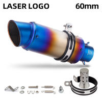 Accesorios De Motocicleta Universal En Acero Inoxidable Modificar Escape Project Muffler 51mm 60mm Para TNT125 GPR150 MT15 R25 XMAX125 250SR PCX - details 23