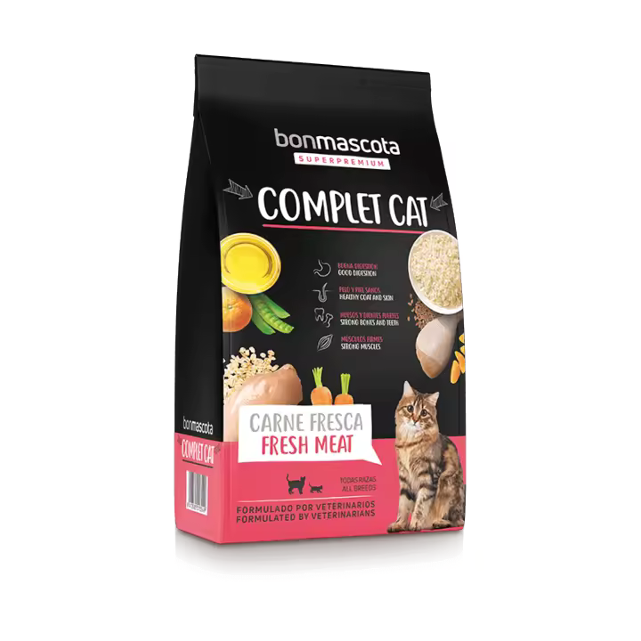 BonmAscota Complet Cat 3 kg y 10 Kg - Alimento completo para gatos BonmAscota - 1