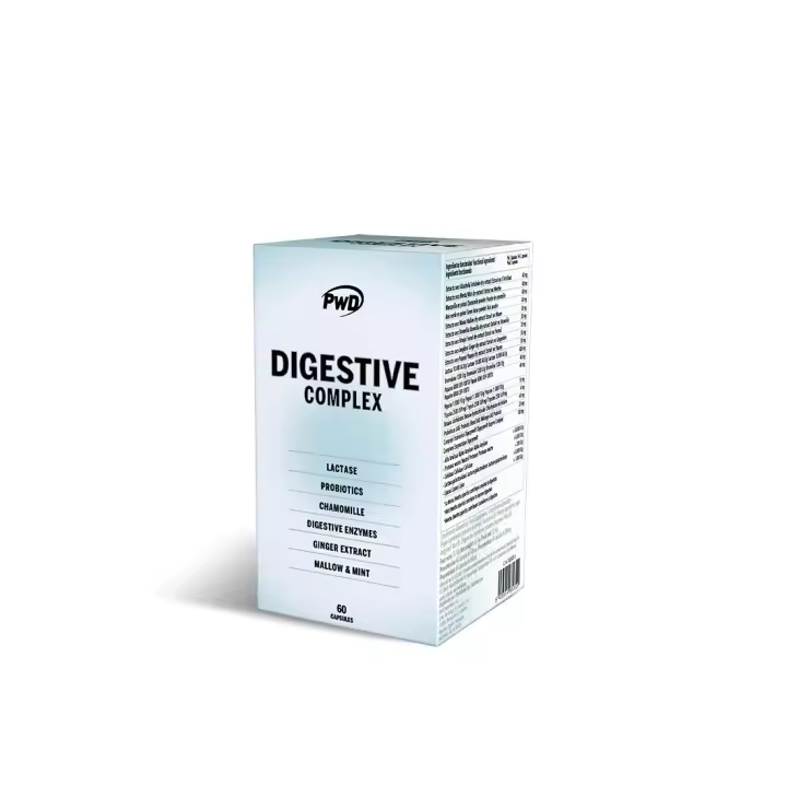 Digestive Complex 60 cápsulas (digestiones pesadas, hinchazón, ardor, acidez estomacal...) (PWD) - 1