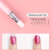 2pcs Doble Cabeza De Tinta De Silicona Para Arte De Uñas Pincel De Escultura De Flor Ajustable Con Pegamento Herramienta Profesional De Manicura - details 3