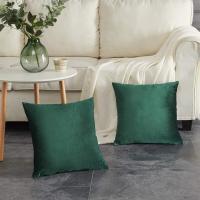 Funda de almohada de terciopelo de 2 piezas de 18 * 18 pulgadas, cojín de terciopelo simple y moderno, juego decorativo de color sólido suave, funda de cojín de almohada lumbar, adecuado para sofá, dormitorio, automóvil - details 2