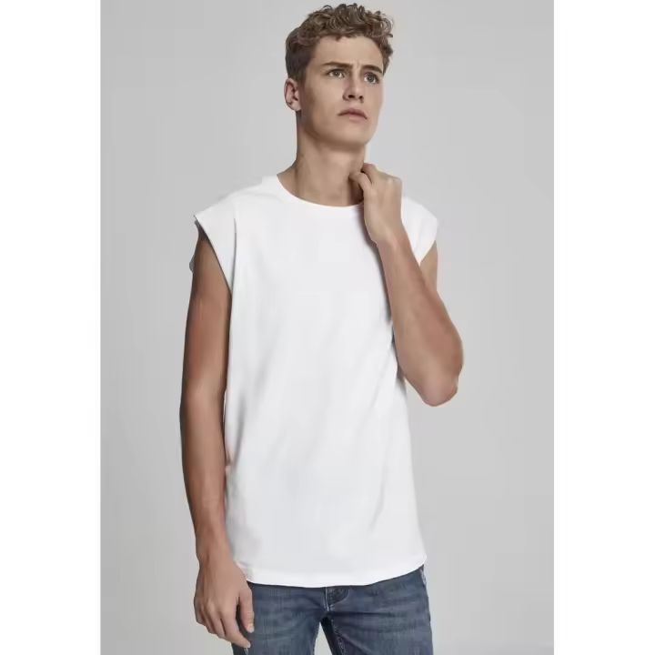 Ropa hombre Camisetas Urban Classics Camiseta Open Blanco - 1