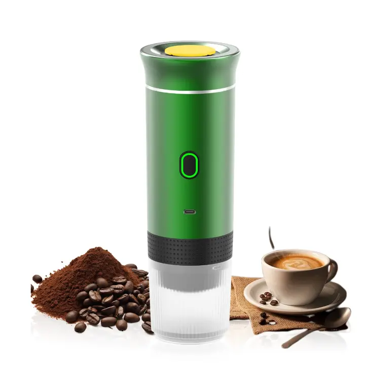 Cafetera Eléctrica portátil para uso en el hogar Portátil 3 en 1, máquina de café molido con cápsula Eléctrica - 1
