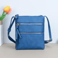 Bolso Cruzado Casual Para Mujer En Cuero PU Estilo Fashion Con Cierre De Flap Bolso De Hombro Diseñador Bolsos Y Monederos - details 8