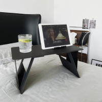 Mesa Portátil Para Laptop Plegable De 45*25*1.56cm Soporte Para Computadora Mini Para Sofa Cama Sala De Estar Televisión Lectura - details 4