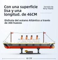 KNEW BUILT Titanic Model Cruise Ship Mini Building Blocks Kit Juguetes Para Niñas Regalo Para Adultos Con Muñecas Decoración De Bloques De Construcción - details 11