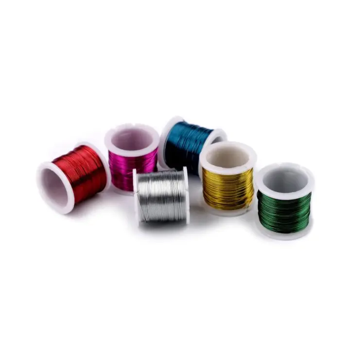 Alambre Decorativo de Colores para Manualidades - Set 6 Piezas - 1