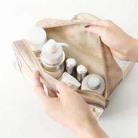 Neceser de viaje colgante, neceser de flamenco, neceser portátil para mujer, neceser de gran capacidad, perfecto para viajes y uso diario - details 1