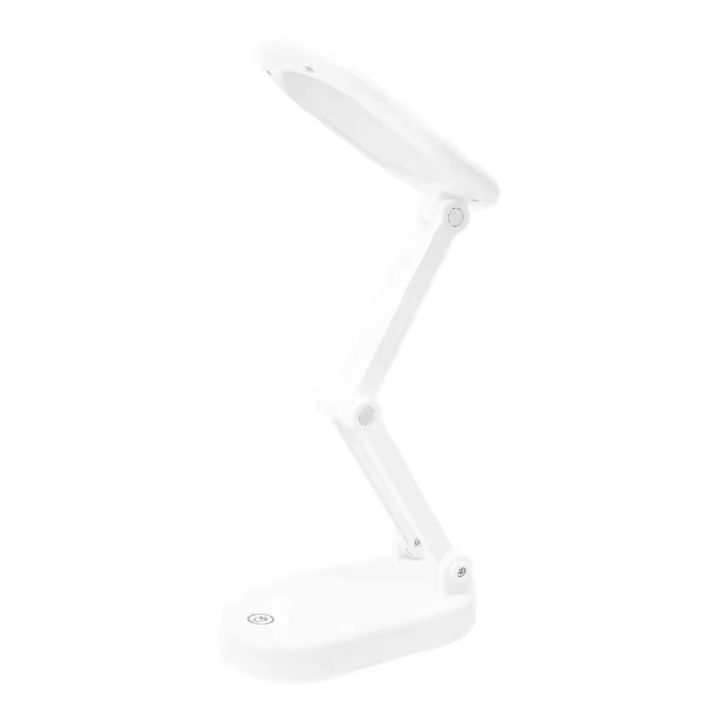 Lámpara de Escritorio LED con batería recargable | 24 LEDS | Atenuación disponible con regulador | Brazo Flexible | Carga vía USB | Batería de Litio Lampara (LAM-004) - 1