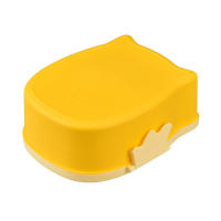 Caja De Almuerzo En Forma De Corazón Con Compartimentos Y Tapa Para Niños Caja De Alimentos Portátil Para Cocina Bento De Plástico - details 8