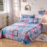 Juego De Sábanas Y Fundas Para Almohadas De Algodón 3 Piezas Textil Doméstico Estilo Pastoral Sábanas Planas Y Fundas Para Almohadas Material Suave Y Transpirable - details 7