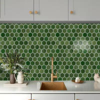 Pegatina De Pared 3D Falsa Drip Tile Autoadhesiva Kuujojo Para Cocina Sala De Estar Y Baño Fácil De Quitar Tamaño 12x12 Pulgadas - details 33