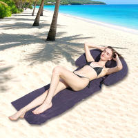 1PC Alfombra Inflable Plegable Para Camping Al Aire Libre Y Playa Compacta Y Conveniente Para Fiestas En La Playa - details 5