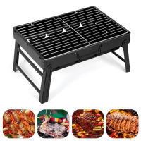 Mini Barbacoa Portátil De Acero Inoxidable Herramienta De Cocina Al Aire Libre Para Camping Picnic Playa Equipamiento De Camping - details 0