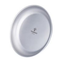 Plato De Camping Ultraligero De Titanio Tomshoo Redondo Portátil Para Exteriores Y Viajes Incluye Utensilios No Desechables - details 0