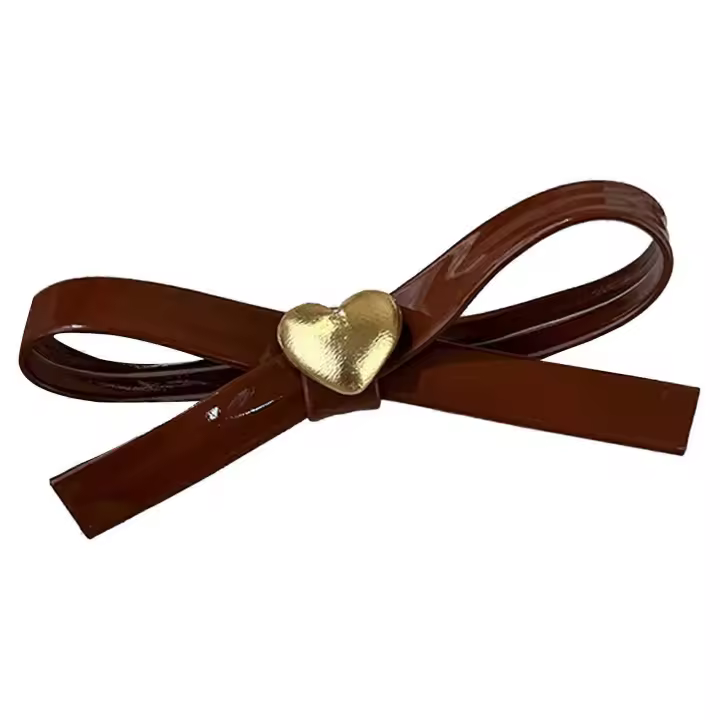Sweet Ballet Bowknot Horquillas para el cabello Arcos para el cabello de otoño Barrettes para el cabello Precioso Clip para las mujeres Accesorios para el cabello lindo Plata - 1