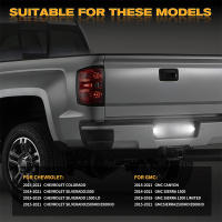 2pcs Luz LED Para Placa De Identificación De Coche Para Chevrolet Colorado Silverado GMC Canyon Sierra 1500 2500HD 3500HD Accesorios De Camión - details 6