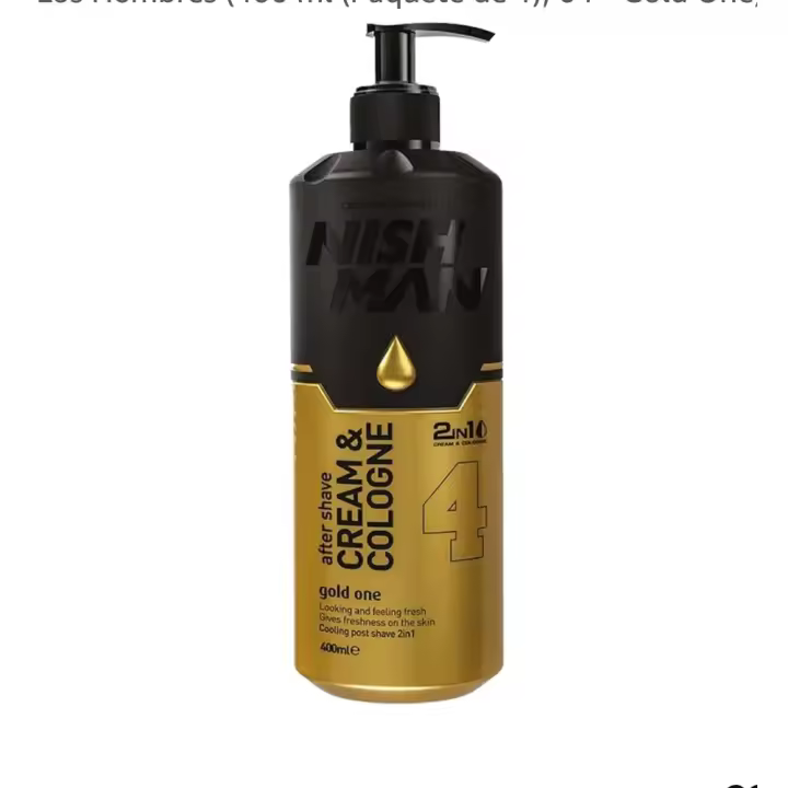Nishman Crema After Shave De Colonia  y Crema 400ML - 1