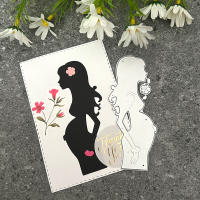 Molde De Corte De Ángel Para Novia Pareja En Metal Para Scrapbooking Decoración Y Artesanía De Papel Patrón De Figura Humana - details 9