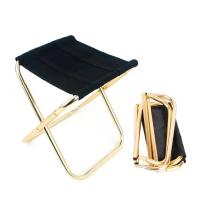 Silla De Camping Plegable De Aleación De Aluminio Dorada Con Bolsa Silla De Pescar Y Asiento Para Exteriores Y Acampadas - details 2