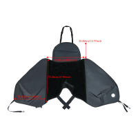 Cubierta Para Piernas De Bicicleta Eléctrica Impermeable Y a Prueba De Viento Guantes De Frío Para Scooter Y General - details 1