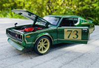 Maisto 1:24 Nissan Skyline 2000 GT-R 1973 Modelo De Coche De Aleación Decoración Artesanal Colección Juguete Regalo De Metal Sin Batería Para Adultos Y Niños - details 9