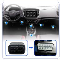 Junsun Tech Escáner automático mini ELM327 Bluetooth 4.0 OBD2 V3 Adaptador Herramienta de diagnóstico para coche Escáner para accesorios de coche Junsun DVD - details 6
