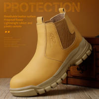 Botas De Seguridad Para Hombre Impermeables Con Punta De Acero Antigolpes Y Antipinchazos Para Actividades Al Aire Libre Senderismo Y Tácticas - details 11