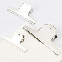 Clip De Acero Inoxidable Extra Grande Para Documentos Y Facturas Clip Fuerte Para Oficina Y Tablero De Dibujo Clip De Data Dovetail Clip - details 4