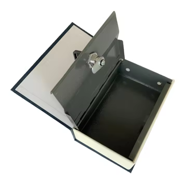 CAJA DE SEGURIDAD CAMUFLADA EN UN LIBRO CON DISCRETA ENCUADERNACIÓN SINI - 1