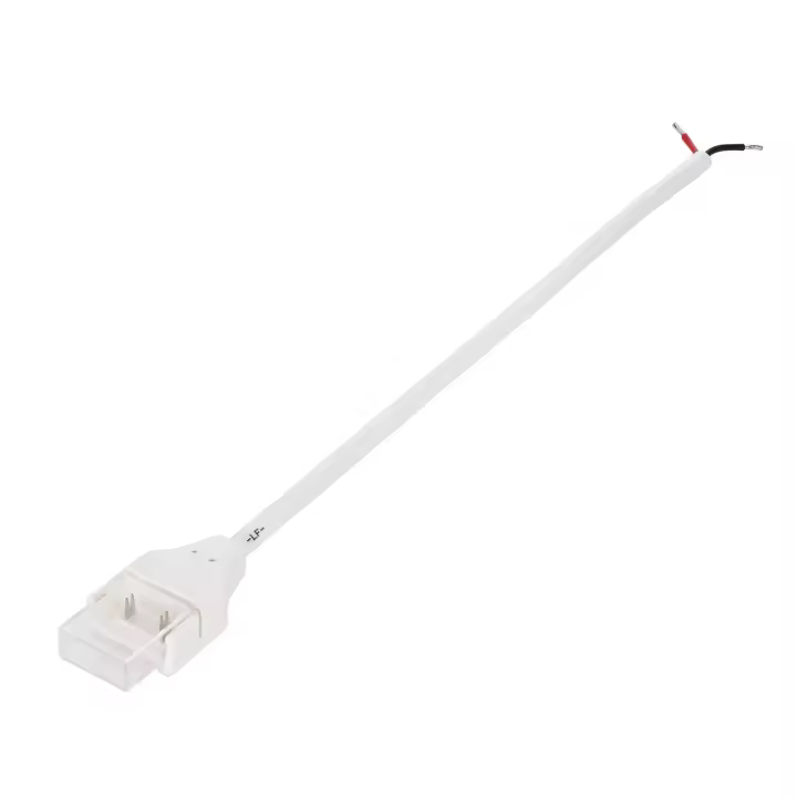 Ledkia Conector Hipopótamo con Cable para Tira LED Autorectificada 220V AC SMD Silicone FLEX Ancho 12 mm 12 mm - 1