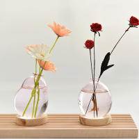 Vaso De Burbuja De Vidrio Nuevo Estilo Nórdico INS Arreglo Floral Moderno Creativo Vaso Sférico Para Decoración De Hogar Regalos De Cumpleaños - details 7