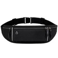 Bolsa De Cintura Deportiva Profesional Para Correr Cinturón De Móvil Hombre Mujer Bolsa Oculta Para Gimnasio Material De Tela De Lino - details 5