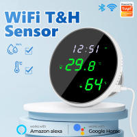 Sensor De Temperatura Y Humedad Inteligente Tuya USB Monitoreo Remoto Por App Para El Hogar Inteligente Compatible Con Alexa Y Google Assistant - details 1