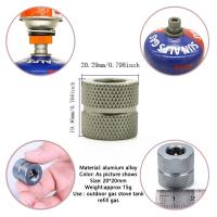 Adaptador De Relleno De Butano Para Estufa De Camping Al Aire Libre Conector De Tanque De Combustible Hilo De Relleno Válvula De Relleno Para Senderismo Y Camping - details 10