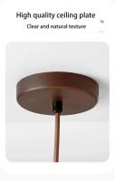 Lámpara Colgante De Piedra Amarilla Para Restaurante Decoración De Mesa De Comedor Y Barra De Isla Moderno Estilo Wabi Sabi - details 2
