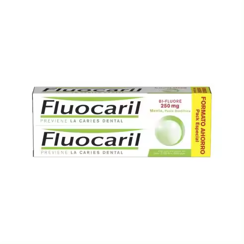 Fluocaril Bi-Fluoré 250 Duplo 2x125 Ml - Pasta de Dientes Completa - 1