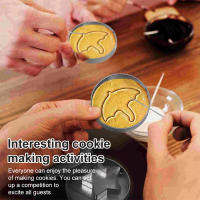 Molde De Galletas De Azúcar Horno De Alimentos Kit De Juego De Hacer Miel Y Biscochos De Acero Inoxidable Herramienta De Cocina - details 6