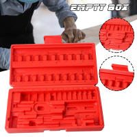 Caja De Herramientas Larga Y Espaciosa De 46 Piezas Material Plástico Ligeras Y Opacas Para Partes De Herramientas De Ratchett - details 0