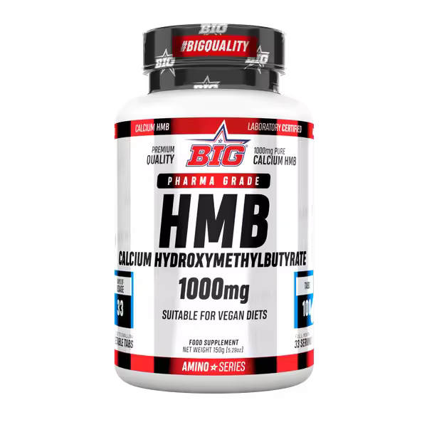 BIG HMB 100 Cápsulas – Mejora del Rendimiento y Recuperación Muscular – Anti-Catabólico Avanzado para Deportistas – Suplemento Fitness de Alta Calidad - 1