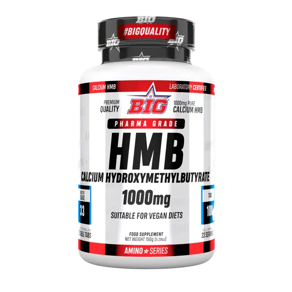 BIG HMB 100 Cápsulas – Mejora del Rendimiento y Recuperación Muscular – Anti-Catabólico Avanzado para Deportistas – Suplemento Fitness de Alta Calidad - 1