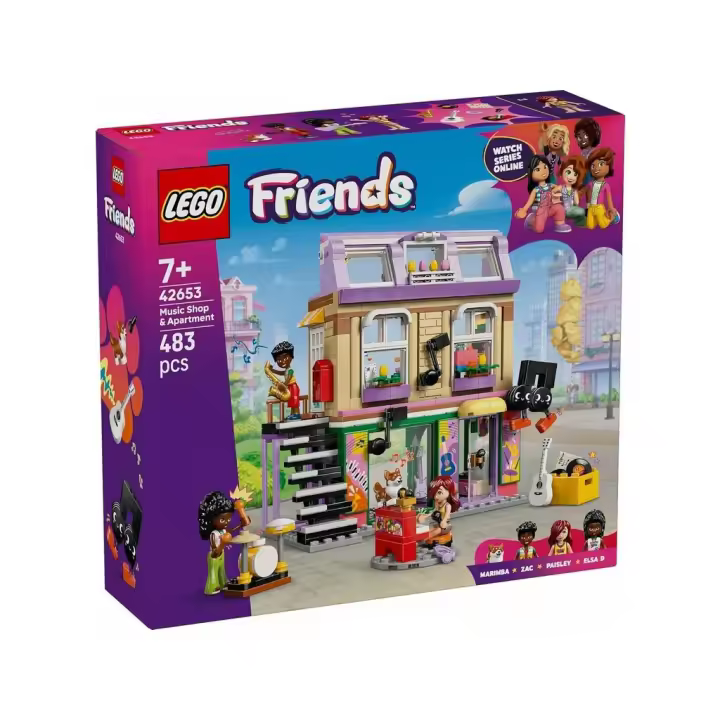 Lego Friends Apartamento y Tienda de Música Lego friends LEGO - 1